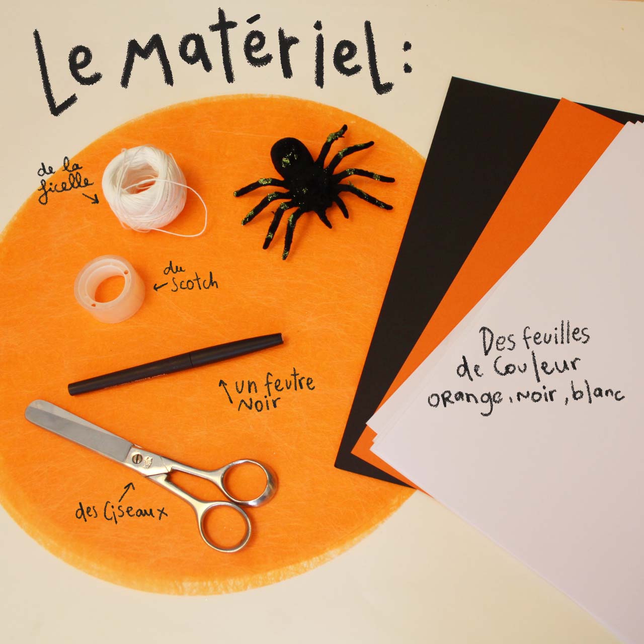 DIY Guirlande Halloween